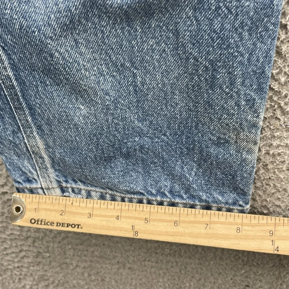 VTG Carhartt B234 Jean Men 35x31* Baggy Twill Dungaree Logger Workwear Carpenter